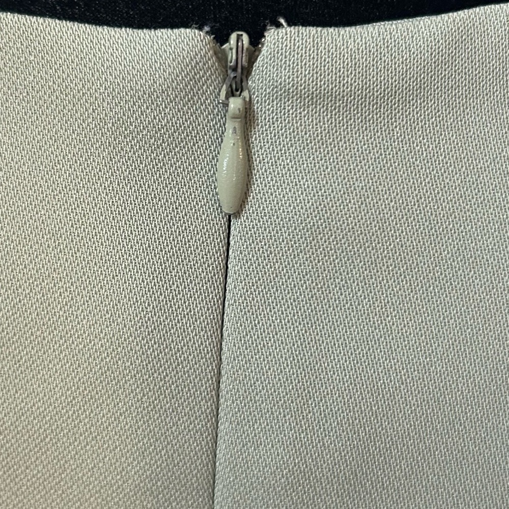 Tailor B. Moss Muted Olive Green Tailored Form Fitting Sheath Dress